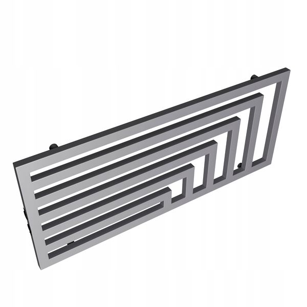 GRZEJNIK DEKORACYJNY SUN 1400/520 SREBRNY zdjęcie 8