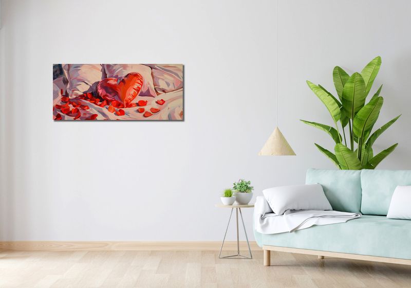 Obraz 100x40cm I Ja Ciebie Też zdjęcie 2