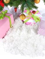 Sztuczny Śnieg Śnieżno Biały Puch Do Dekoracji Ozdoby Świąteczne na sesje