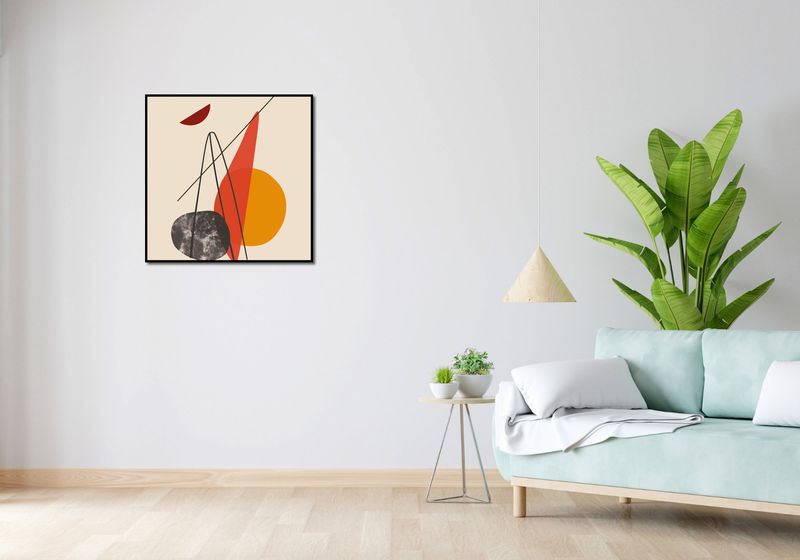 Plakat 70x70cm Harmonijna Forma zdjęcie 4