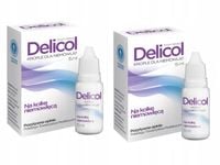DELICOL krople na kolkę dla niemowląt ZESTAW 2 x 15 ml