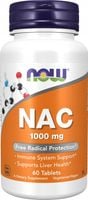 NOW Foods NAC 1000 mg 60 tabletek