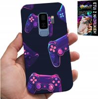 ETUI DO SAMSUNG GALAXY S9 PLUS - CASE DLA GRACZA, WZORY Z GIER + FOLIA