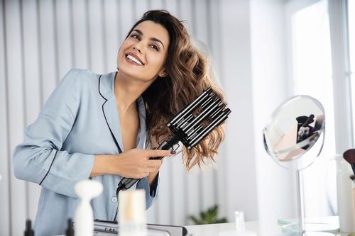 Falownica do włosów CERAMICZNA 5 WAŁKÓW BŁYSKAWICZNE NAGRZEWANIE LCD 120W na Arena.pl