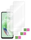 Szkło do XIAOMI REDMI NOTE 12 5G ochrona na ekran hartowane 9H glass 3 szt
