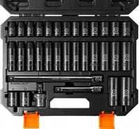 NASADKI UDAROWE 1/2 ZESTAW NASADEK UDAROWYCH 8-22mm 33szt