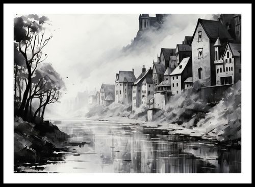 Plakat 66,5x46,5cm Mglisty Refleks na Arena.pl