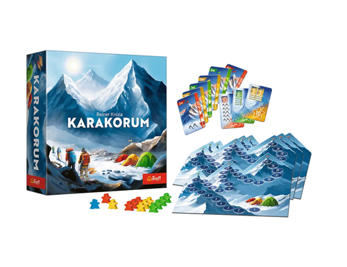 Gra planszowa Karakorum Reiner Knizia King of the Mountains Trefl 02739 na Arena.pl
