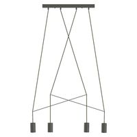 LAMPA wisząca IMBRIA 9192 Nowodvorski metalowa OPRAWA listwa zwis przewody tuby czarne