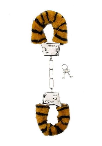 furry handcuffs - tiger na Arena.pl