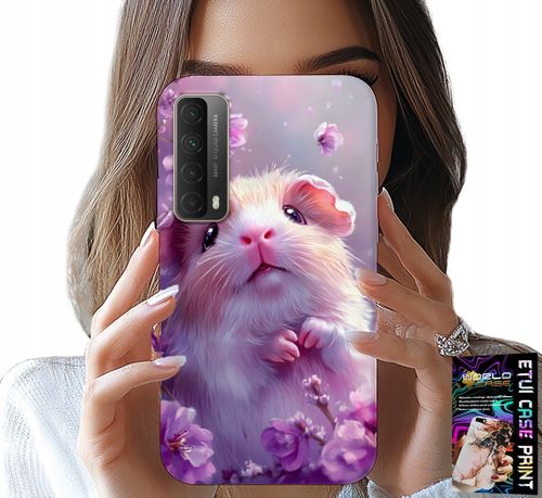 ETUI DO HUAWEI P SMART 2021 - SŁODKI CHOMIK, GRYZONIE WZORY DLA DZIECI na Arena.pl