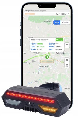 LOKALIZATOR GPS TRACKER SINOTRACK ST908 KIERUNKOWSKAZ LED STOP PILOT APP na Arena.pl