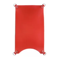 mr. sling skorzany pas 4-punktowy czerwony regulowany 100x62 cm