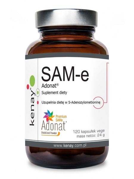 # KENAY SAMe Adonat (120 kaps.) zdjęcie 1