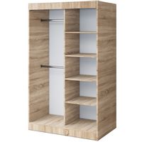 Korpus szafy 120 Regał SONOMA - RÓŻNE UKŁADY