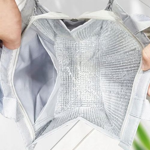 TORBA TERMICZNA Z UCHWYTEM IZOLACYJNA WODOODPORNA LUNCH BOX SZARA 10 L na Arena.pl