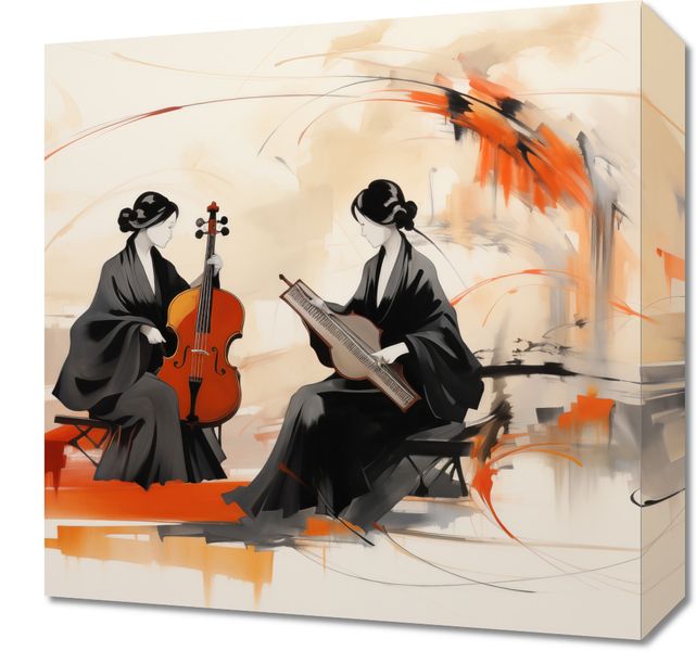 Obraz 40x40cm Harmonia Ciszy zdjęcie 1