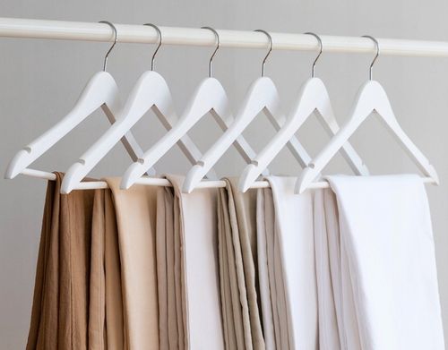 10SZT WIESZAK DREWNIANY ZESTAW WIESZAKI DREWNIANE UBRANIA GARDEROBY na Arena.pl