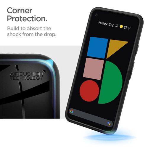 SPIGEN LIQUID AIR GOOGLE PIXEL 5 MATTE BLACK na Arena.pl