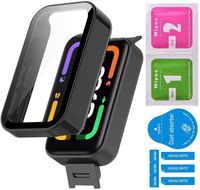 ETUI CASE BUMPER FUTERAŁ SZKŁO EKRAN 2W1 DO XIAOMI REDMI SMART BAND PRO