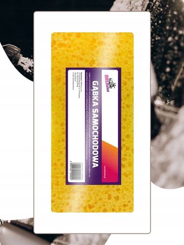 GĄBKA DO MYCIA SAMOCHODU BRUMM DUŻA MIĘKKA na Arena.pl