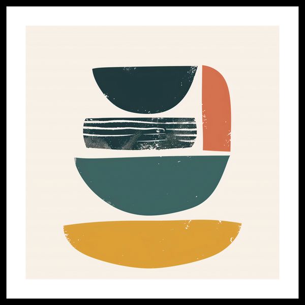 Plakat 60x60cm Fale Wodne zdjęcie 3