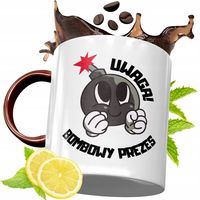 Kubek Bordowy Dla Prezesa Na Urodziny Prezent Z Nadrukiem Ze Zdjęciem