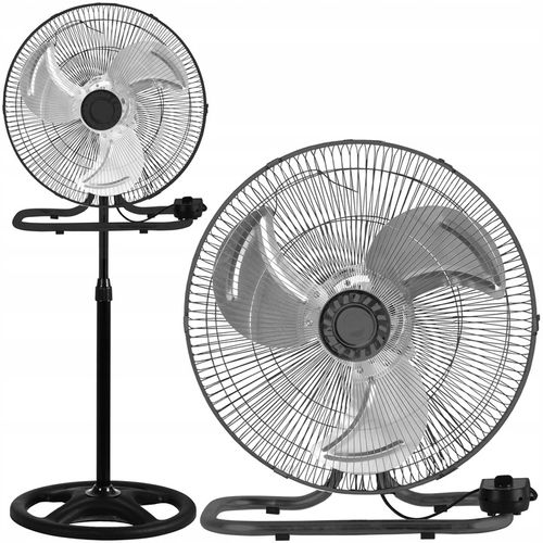 WIATRAK WENTYLATOR STOJĄCY PODŁOGOWY ŚCIENNY CICHY MOCNY PRZEMYSŁOWY na Arena.pl