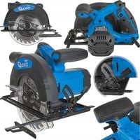 Pilarka tarczowa 1200W 185mm do drewna GEKO G80752