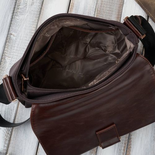 torebka damska mała na ramię brązowa ze złotymi okuciami sp-13-br na Arena.pl