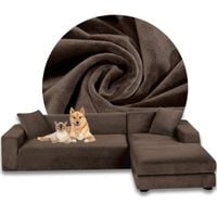 POKROWIEC NA NAROŻNIK KANAPĘ SOFĘ WELUR PREMIUM