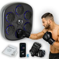 OUTLET Elektroniczna tarcza bokserska UNDERFIT Pro bluetooth z muzyką i rękawicami