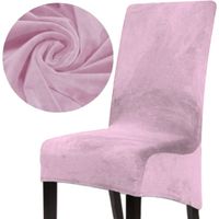 POKROWIEC NA KRZESŁO WELUR PREMIUM JASNY RÓŻOWY
