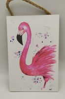 tabliczka/obraz do zawieszenia 20x30 flaming .