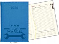 GRAWEROWANY KALENDARZ DZIENNY PLANER A5 2026 Z IMIENIEM DUŻO WZORÓW