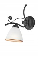 KINKIET LAMPA ŚCIENNA LAMKUR RETRO II 39923 SZARY / BIAŁY