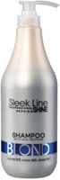Stapiz ZESTAW XXL Sleek Line Repair Blond Szampon 1000ml + Maska 1000ml
