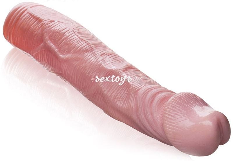 BIG PENIS NASADKA DUŻA PRZEDŁUŻKA NA PENISA 6,5 CM WZÓR 1 zdjęcie 1