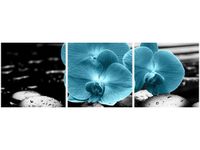 60 90CM OBRAZ 3 ELEM STORCZYK KAMIENIE ŚCIENNY DRUK PŁÓTNO