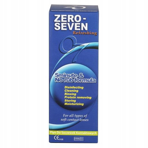 Płyn do soczewek ZERO-SEVEN REFRESHING 500 ML na Arena.pl