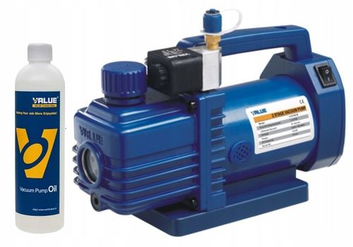 POMPA PRÓŻNIOWA DWUSTOPNIOWA 42 l/min F-GAZY - VALUE V-i215S-M na Arena.pl