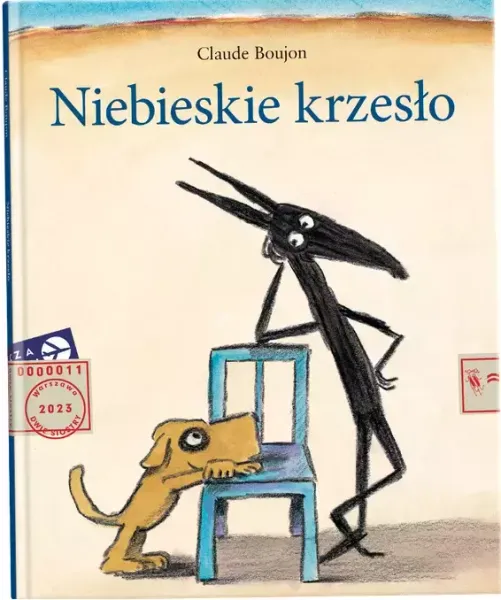 Niebieskie krzesło zdjęcie 1