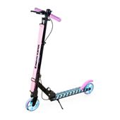 Hulajnoga Raven Pastelle Black Pink 145 mm z hamulcem, oraz amortyzacją