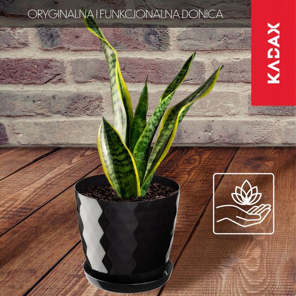 DONICZKA OSŁONKA Z PODSTAWKĄ DONICA 20cm 9X KOLOR zdjęcie 3