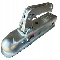 ZACZEP KULOWY DO przyczepy PRZYCZEPKI 1600kg kwadrat fi 50mm