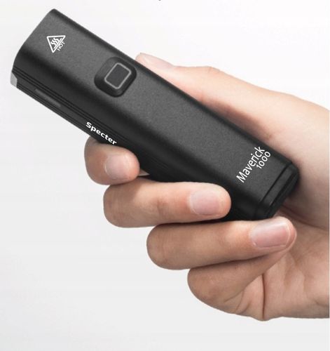 LAMPKA ROWEROWA OŚWIETLENIE ZESTAW SPECTER MAVERICK1000 lm = TYŁ 120lm na Arena.pl