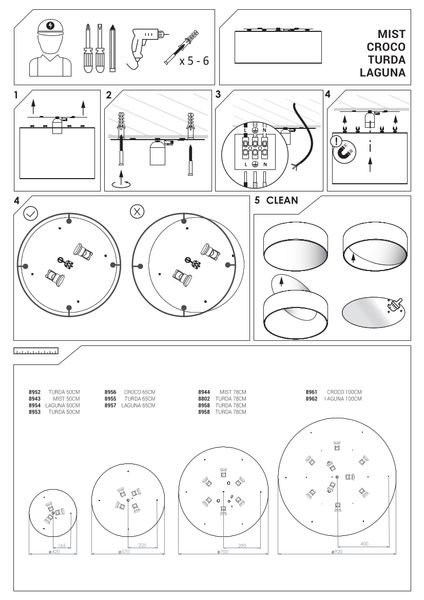 Lampa sufitowa Turda 8955 abażurowy plafon do przedpokoju złoty zdjęcie 4