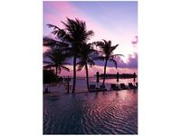 70X50CM OBRAZ MAGICZNY ZACHÓD SŁOŃCA MALEDIWACH ŚCIAN