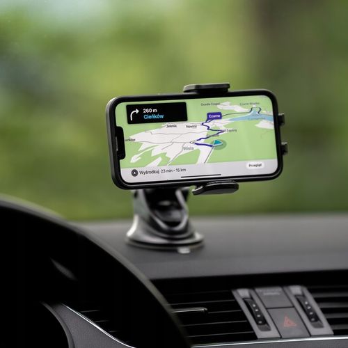 UCHWYT DO SAMOCHODU NA TELEFON SZYBĘ DESKĘ KOKPIT HOLDER SAMOCHODOWY MOCNY na Arena.pl