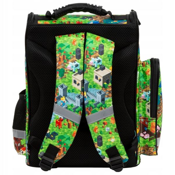 TORNISTER ERGONOMICZNY DO 1 KLASY DLA CHŁOPCA GAME LEVEL DLA FANA GRY DF31 zdjęcie 5